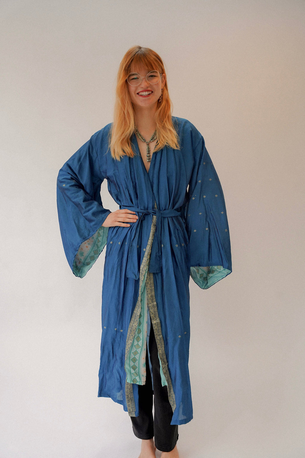 Blue Tides Kimono